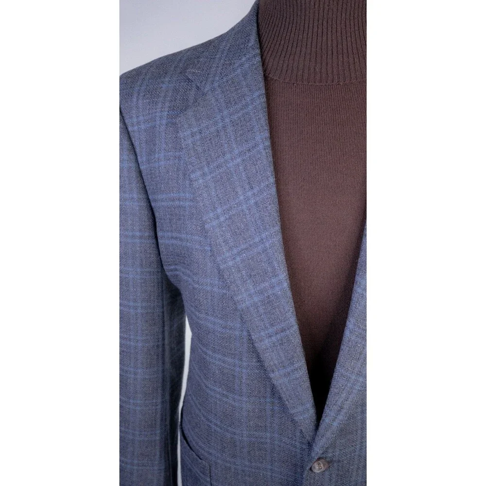 Joseph Abboud NORDSTROM Sport Coat Blazer Sz 43R Silk-Wool Two Button Jacket